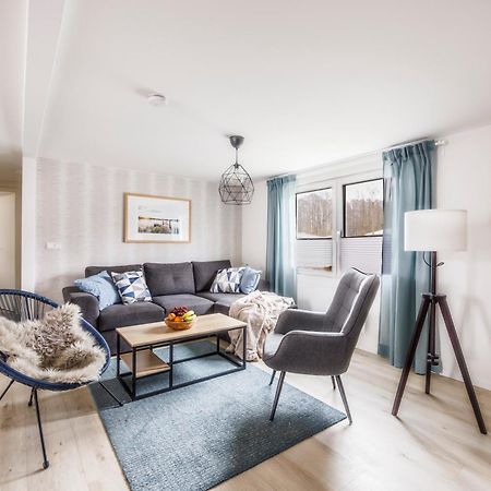 gemütliches Ferienhaus am See I überdachte Terrasse I 2 SZ I Strand fussläufig Joachimsthal Exterior foto