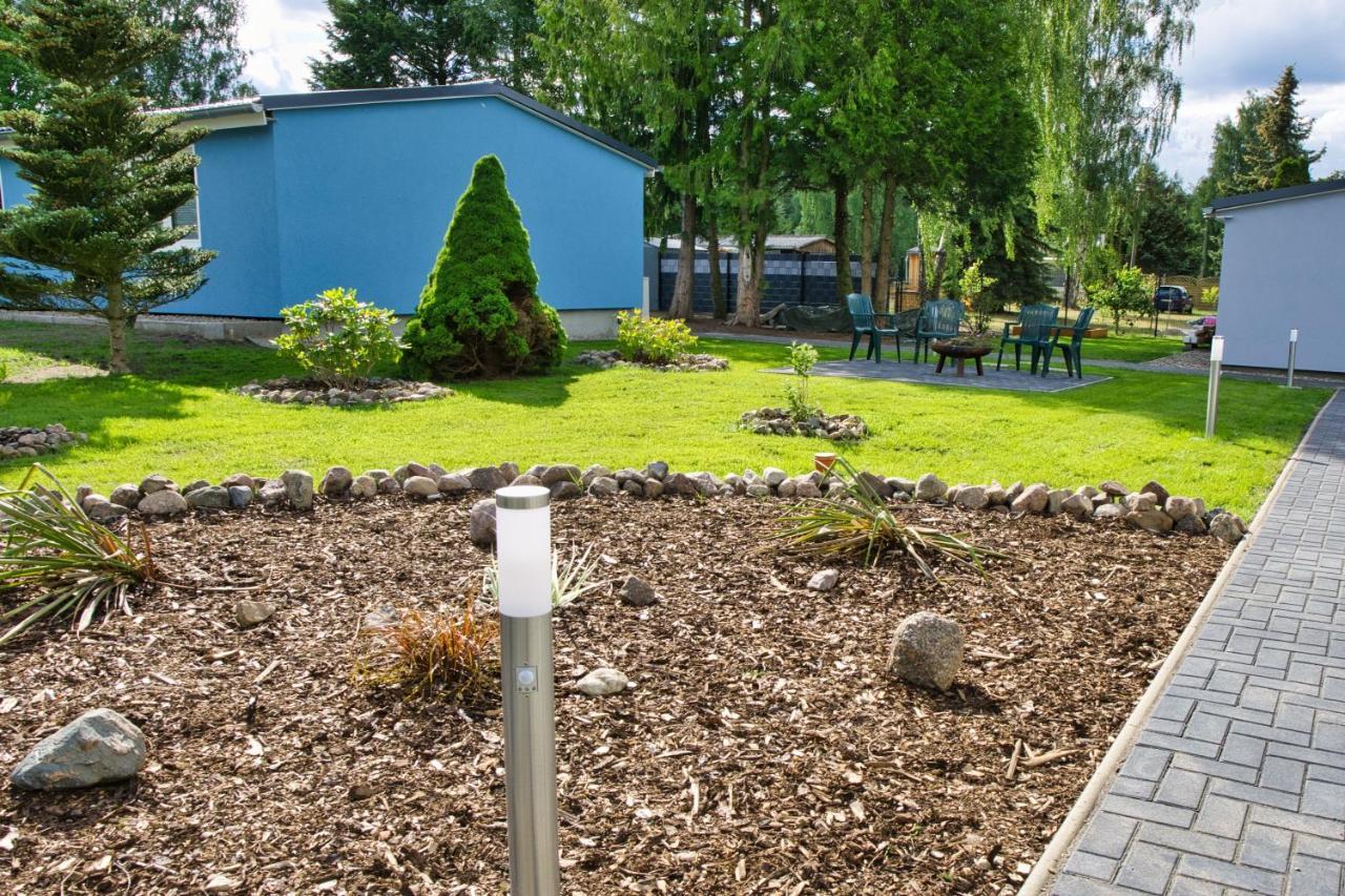 gemütliches Ferienhaus am See I überdachte Terrasse I 2 SZ I Strand fussläufig Joachimsthal Exterior foto